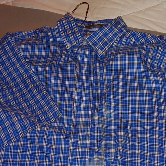 Mens Daniel Cremier Pattern Button down short sleeve. Size L - Picture 4 of 5